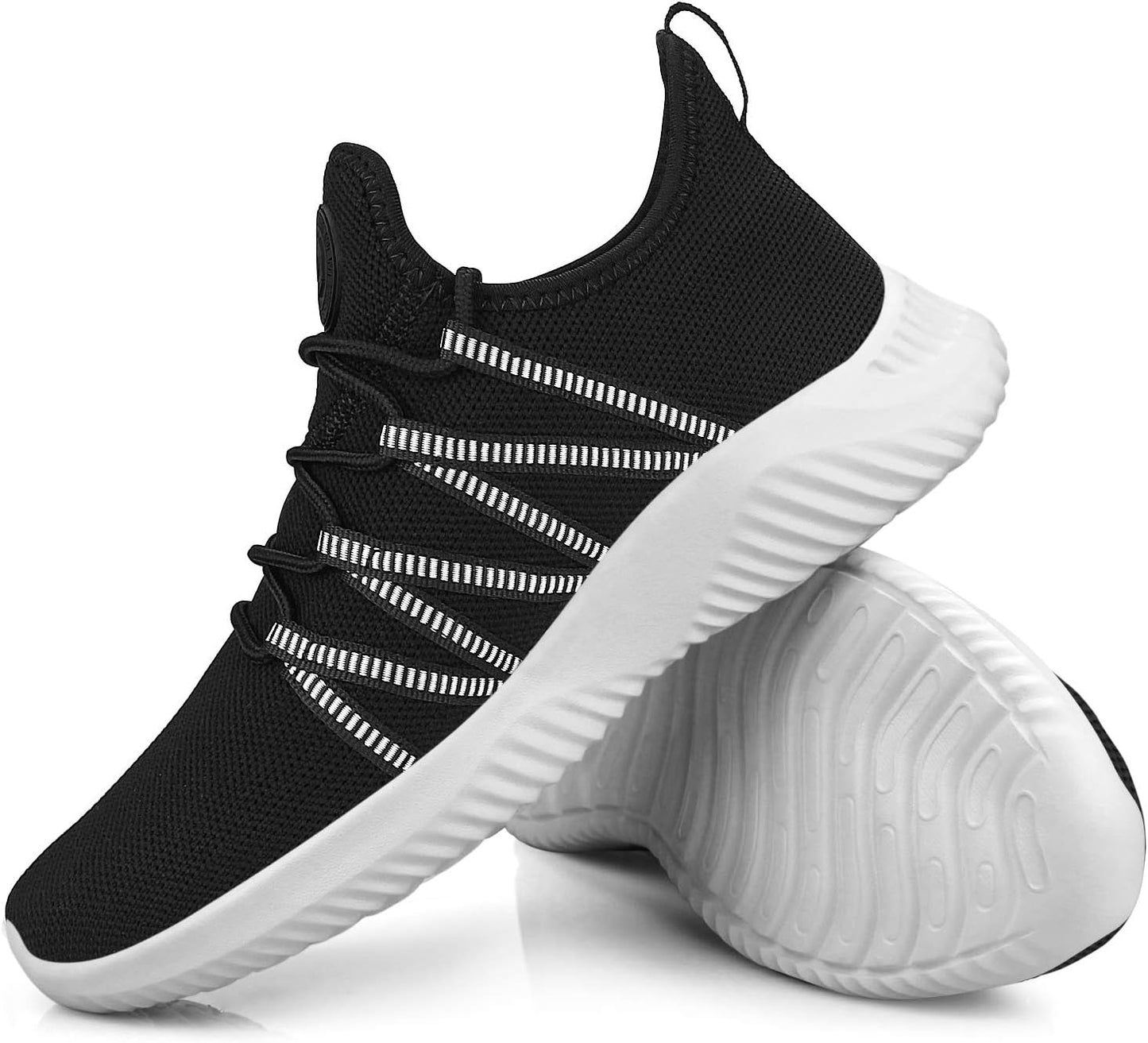 Feethit Mens Slip On Running Shoes Breathable Lightweight Comfortable Fashion Non Slip Sneakers for Men