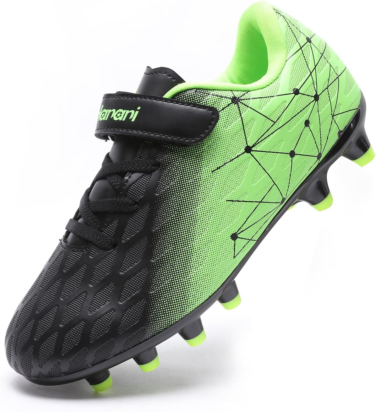 Hanani Boys Soccer Cleats Kids Girls FG/AG Soccer Athletics Sport Shoes Training Shoes Running Shoes Teenager Indoor Outdoor Football Shoes Sneakers for Unisex