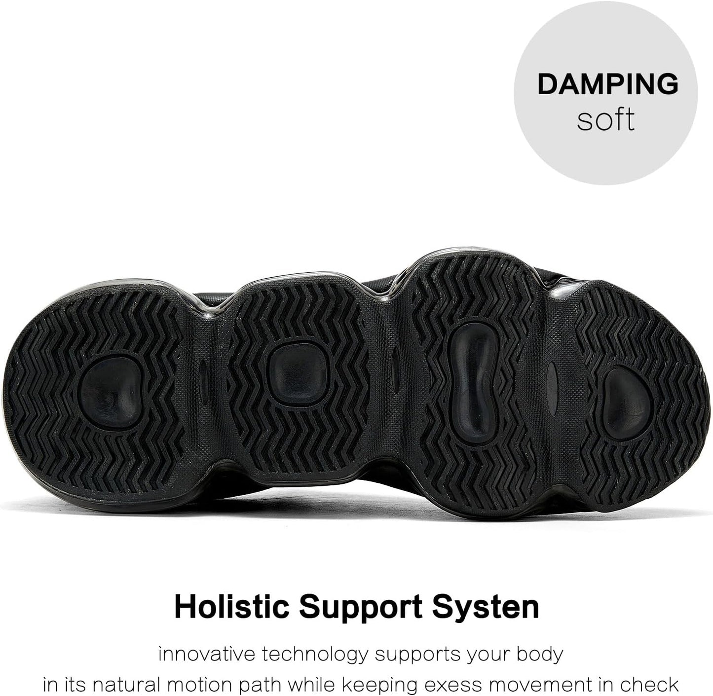 Men's Air Cushion Running Shoes Breathable Tennis Fashion Sneakers Non Slip Workout Casual Sport Shoes Gym Training Comfortable Walking Shoes