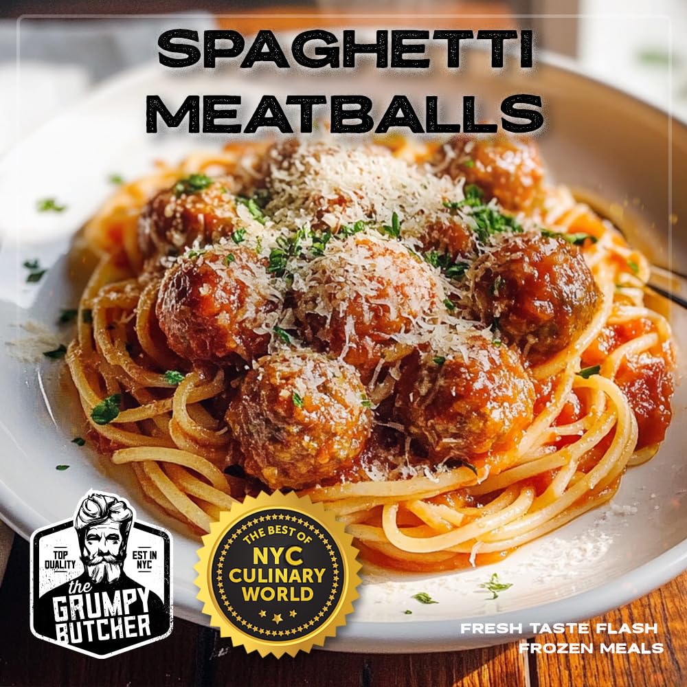Grumpy Butcher Chef-Crafted Gourmet Meals Sampler: Comfort Classics, 6-pack (10 – 15 oz each) – Premium Prepared Meals & Entrees