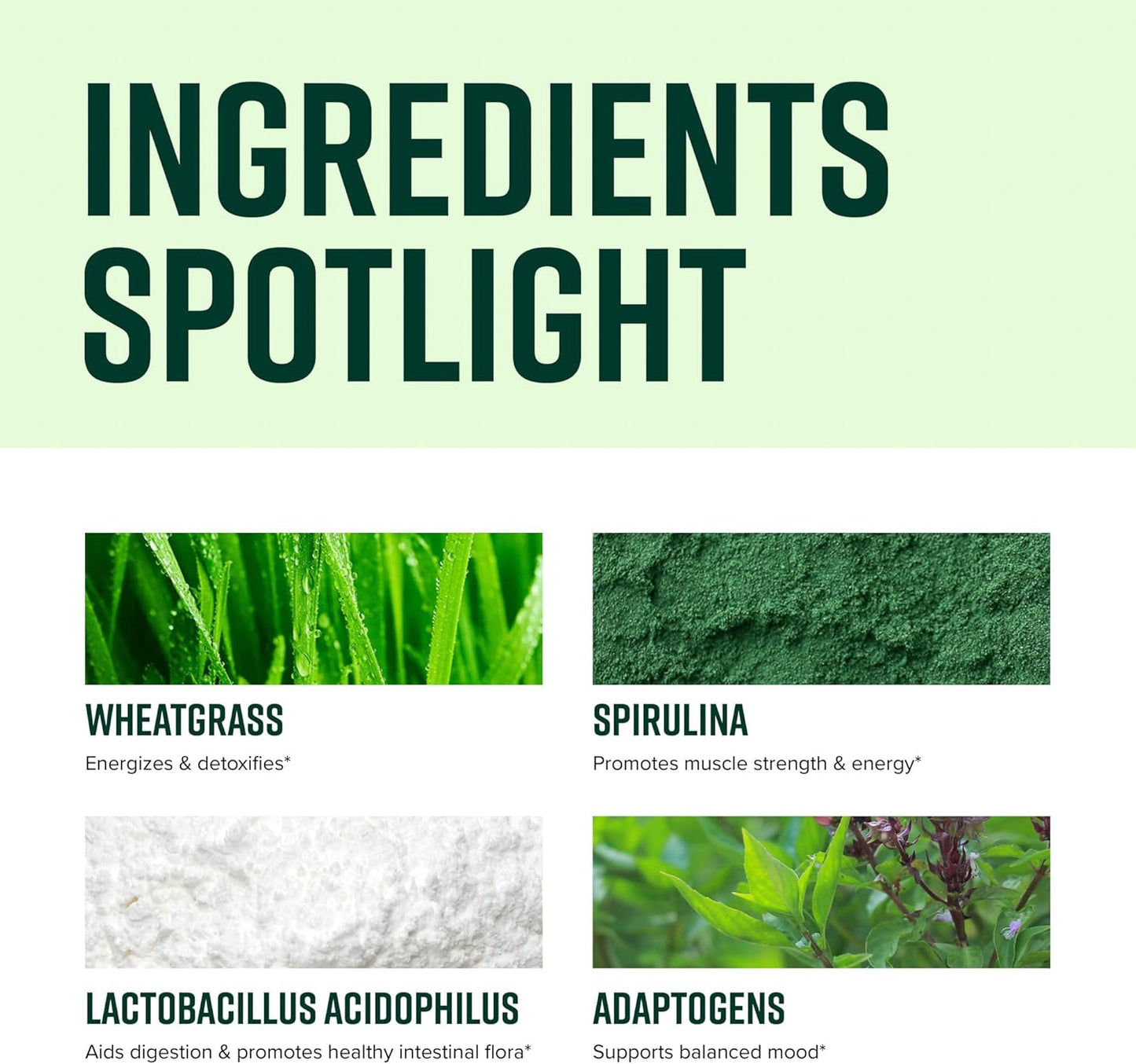 Vibrant Health, Green Vibrance, Vegan Superfood Powder, Boost Energy, 60 Servings