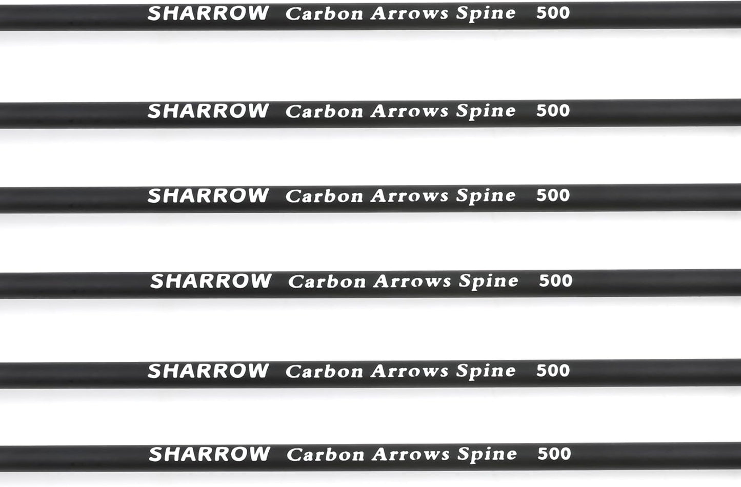 ZSHJGJR 30 Inch Archery Carbon Arrows Hunting Arrows with 4” Turkey Feather Target Practice Arrows Spine 500 for Compound & Recurve &Traditional Bow 6/12pcs