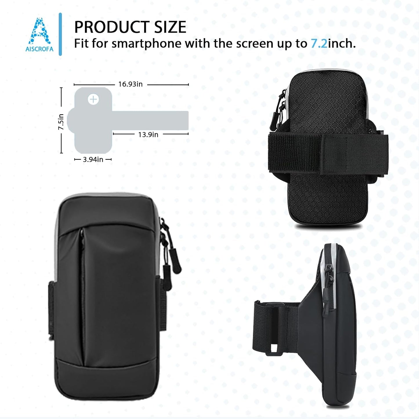 Phone Holder Arm Bands for Running Armband Small Crossbody Bags for Women Kids,iPhone 15 14 13 12 11 Pro Max Xs Xr X 6 7 8 Plus SE Mini Galaxy Ultra Edge S24 S23 Note