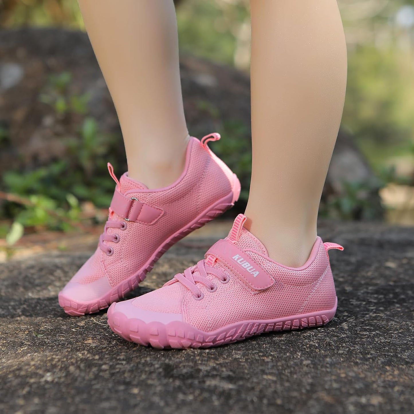 KUBUA Kids Barefoot Shoes Boys Girls Sneakers Naturally Splay Shoes Toddler Little Big Kid