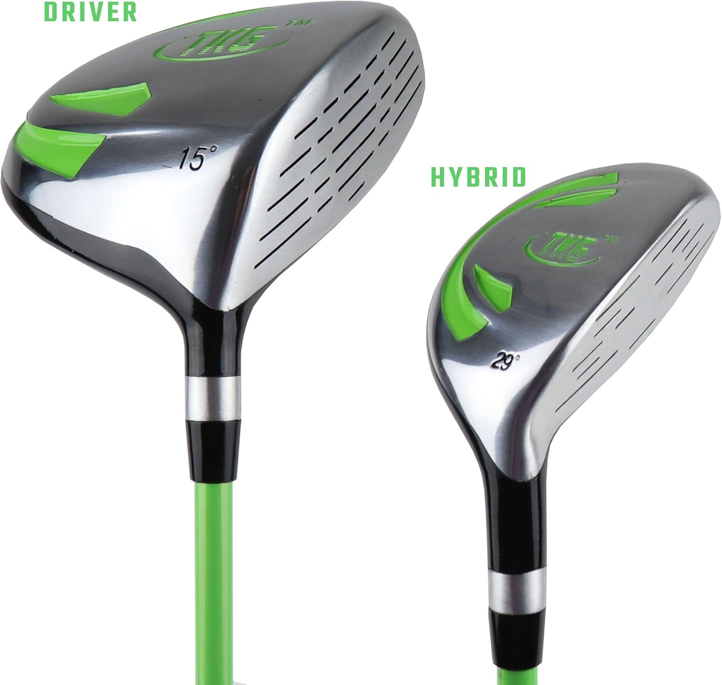 TKG Sports Youth Golf Set - Kids Golf Clubs, Stand Bag, Rain Cover, Glove, Towel, Tees, Balls - Great for Summer Camp Activity, Outdoor Games, and Recreation