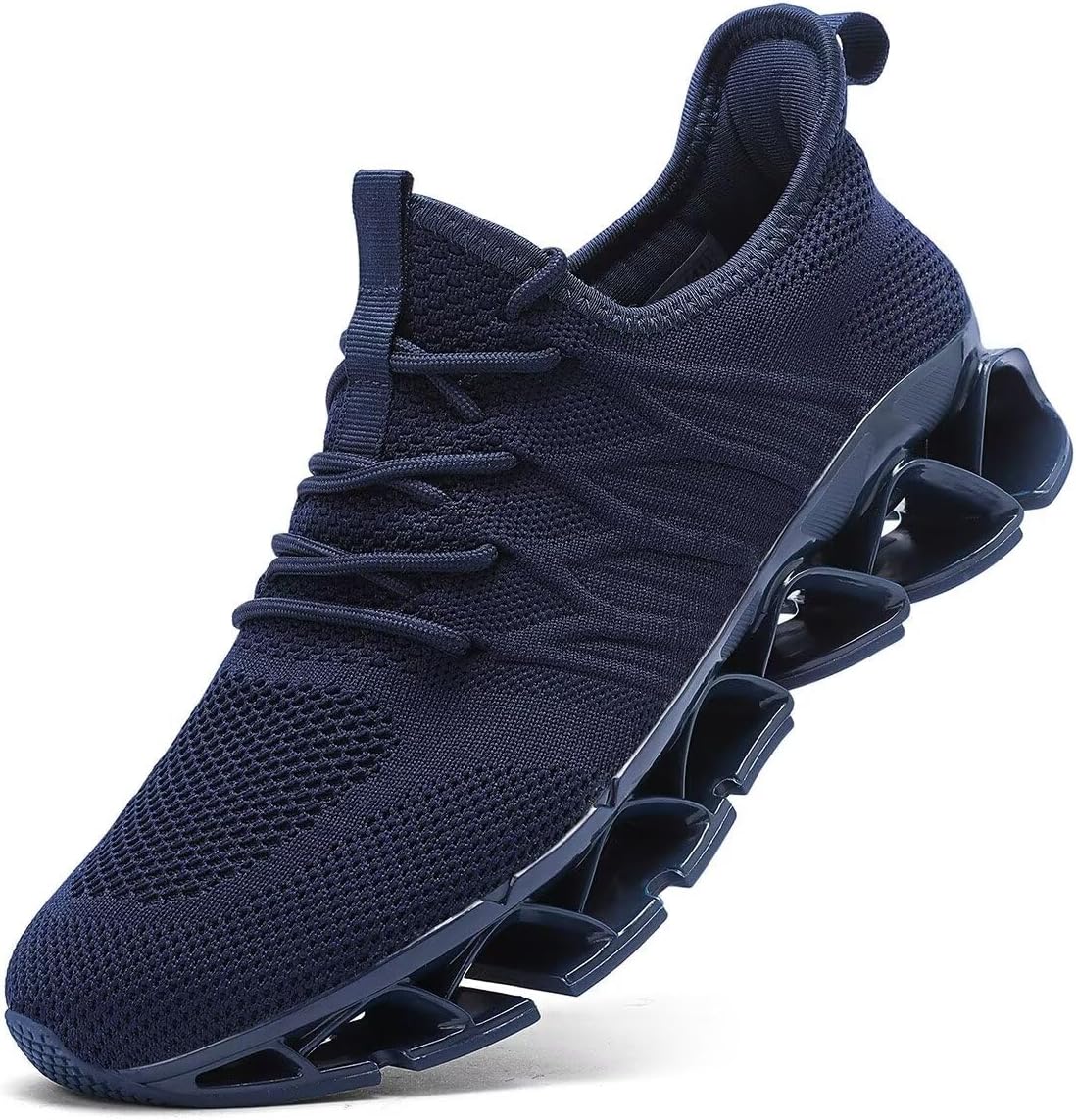 Mens Slip on Walking Running Shoes Blade Tennis Casual Fashion Sneakers Comfort Non Slip Work Sport Athletic Trainer