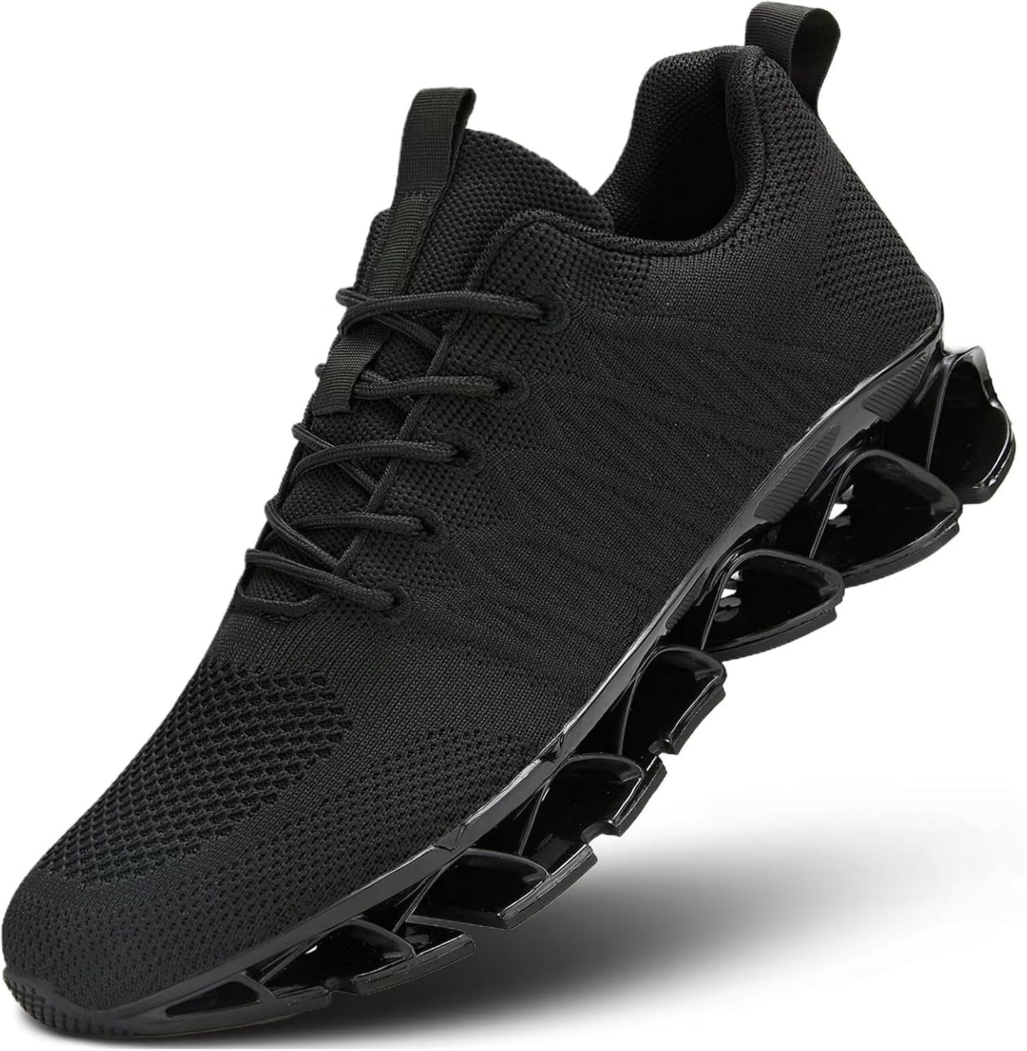 Men's Slip on Walking Running Shoes Blade Tennis Casual Fashion Sneakers Comfort Non Slip Work Sport Athletic Trainer
