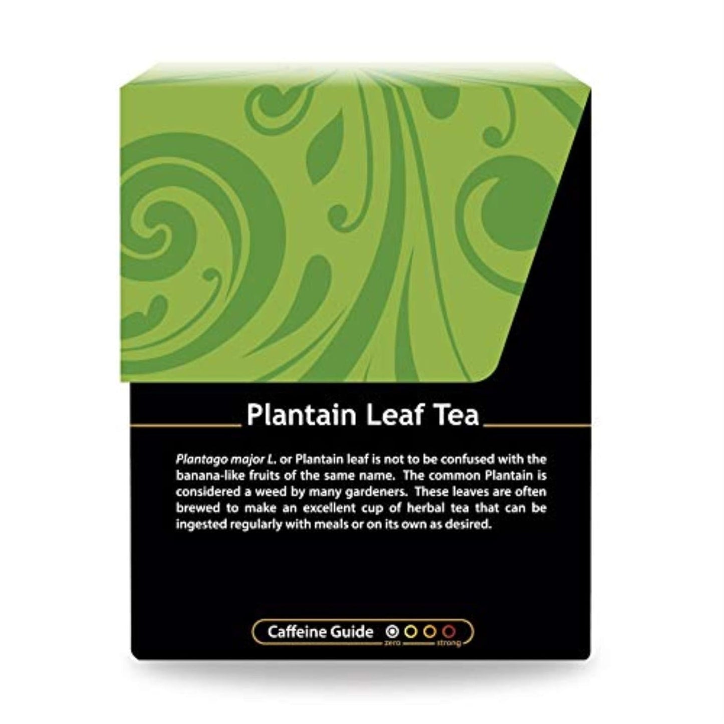 Buddha Teas - Plantain Leaf Tea - Herbal Tea - Promotes Digestive & Respiratory Health - Clean Ingredients - Caffeine Free - OU Kosher - Gluten Free - 18 Tea Bags (Pack of 1)