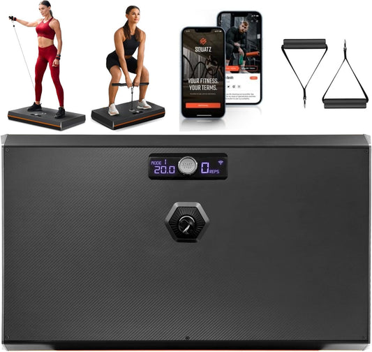 SQUATZ Adjustable Bench for Home Gym - Versatile Weight Bench for Men & Women - Ergonomic Workout Bench for Bench Press & Full Body Exercise - Heavy-Duty Steel, Non-Slip Design