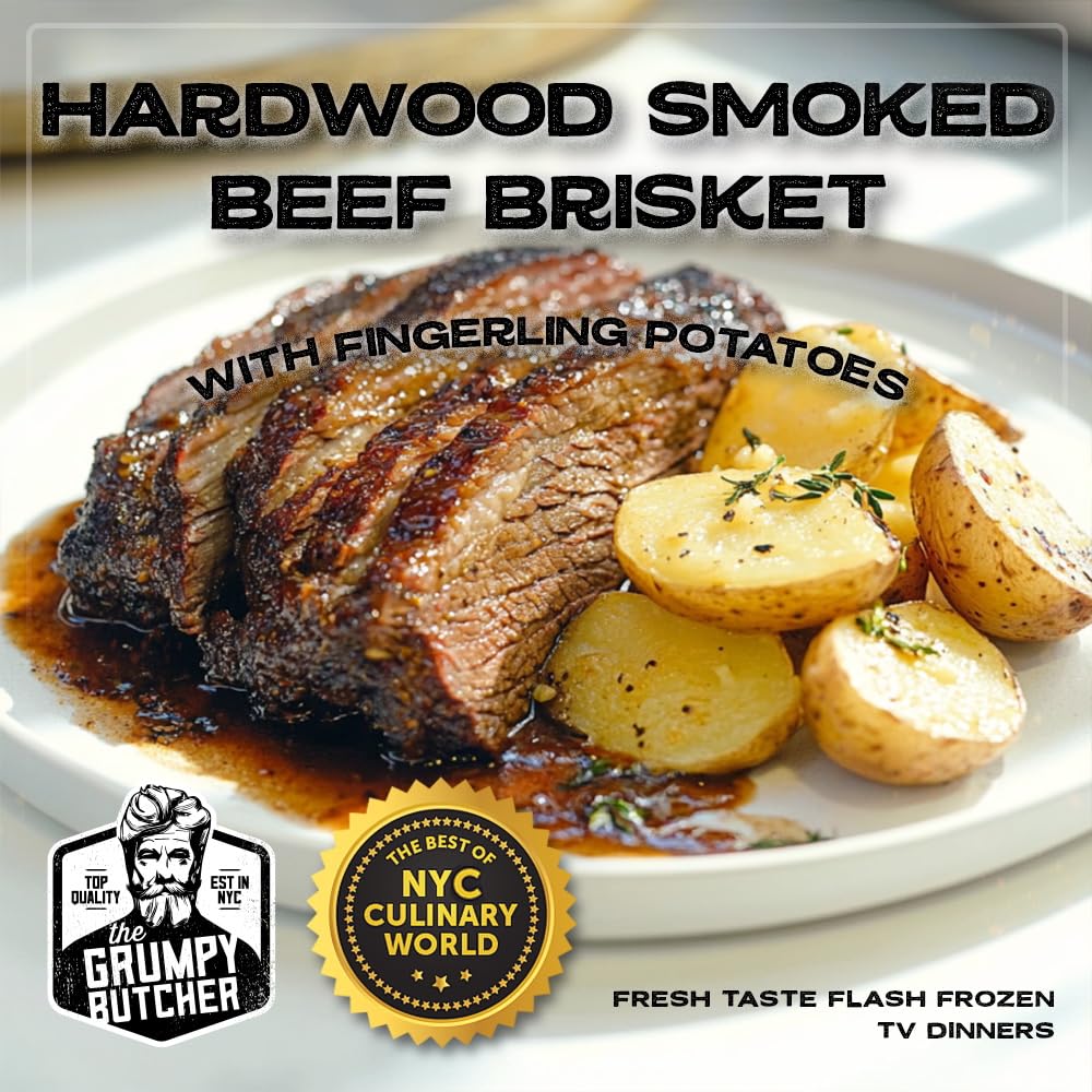 Grumpy Butcher Chef-Crafted Gourmet Meals Sampler: World Flavors, 6-pack (10 – 15 oz each) – Premium Prepared Meals & Entrees