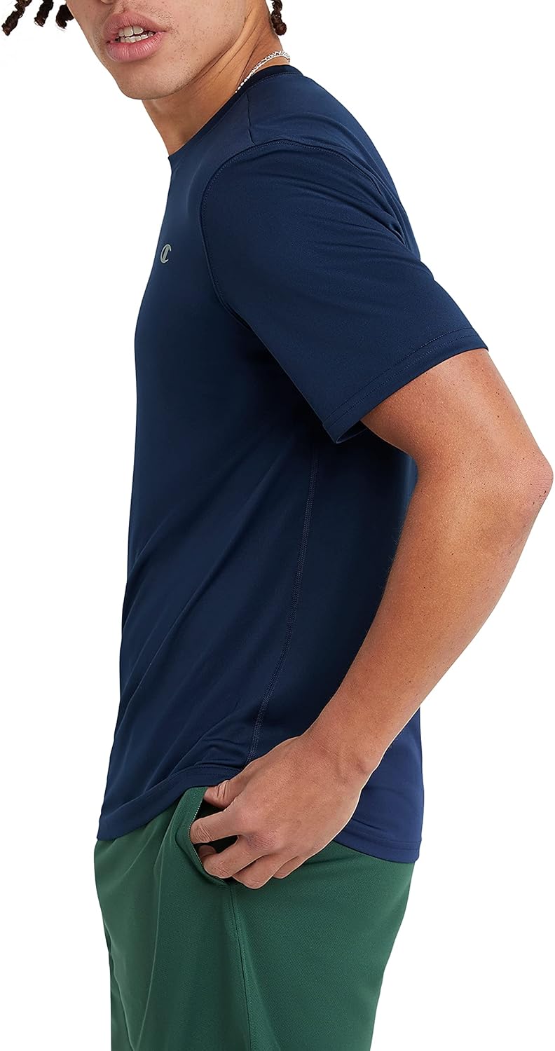 Champion Men's T-shirt, Sport Tee, Moisture Wicking, Anti Odor, Athletic T-shirt for Men (Reg. Or Big & Tall)