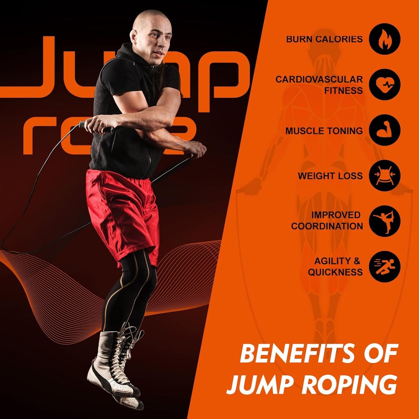 14 Pack Adjustable PVC Jump Rope for Cardio Fitness - Versatile Jump Rope for Women Men Kids Christmas Gift -Tangle-Free for Keeping Fit, Training, Workout