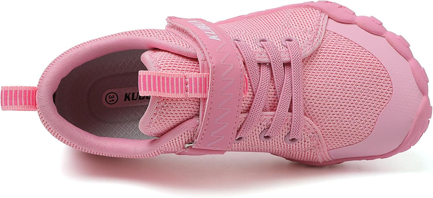 KUBUA Kids Barefoot Shoes Boys Girls Sneakers Naturally Splay Shoes Toddler Little Big Kid