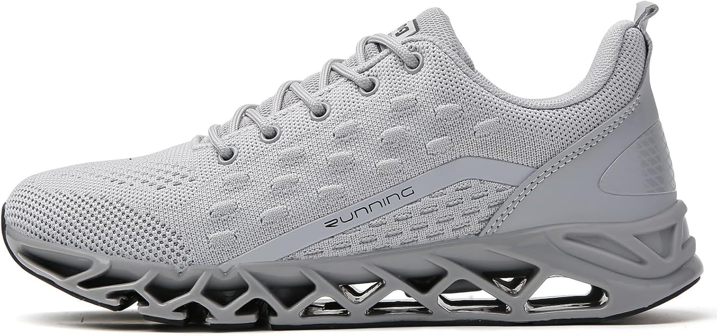 TSIODFO Men Sneakers Fashion Sport Running Athletic Tennis Walking Shoes