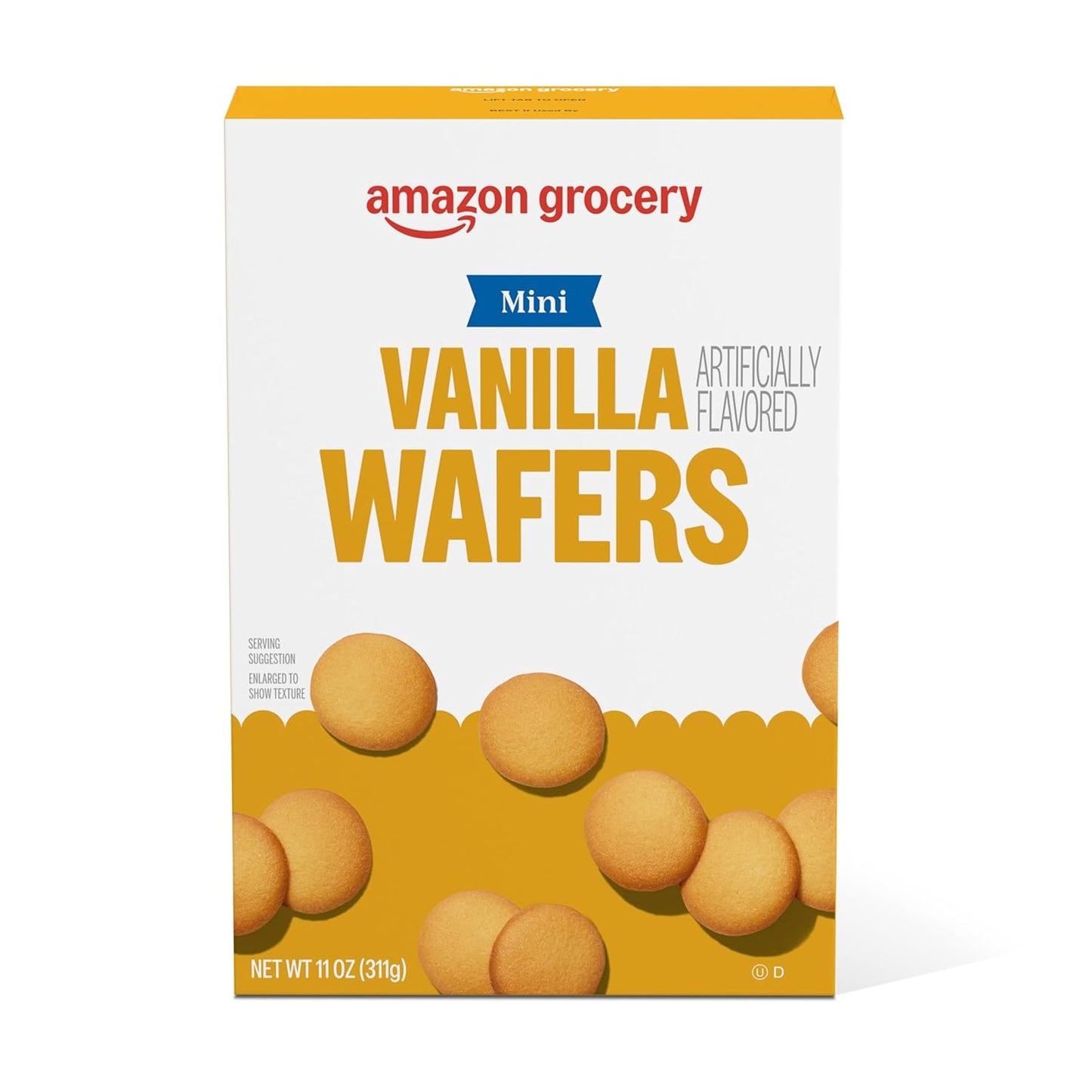 Amazon Grocery, Mini Vanilla Wafers, 11 Oz (Previously Happy Belly, Packaging May Vary)
