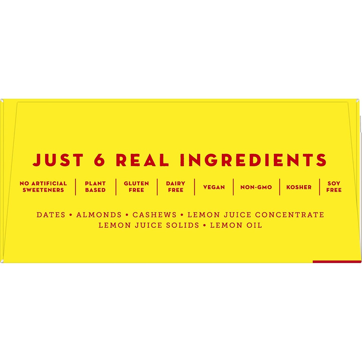 Larabar Lemon Bar Fruit and Nut Bars, Gluten Free and Vegan, 19.2 oz, 12 Ct