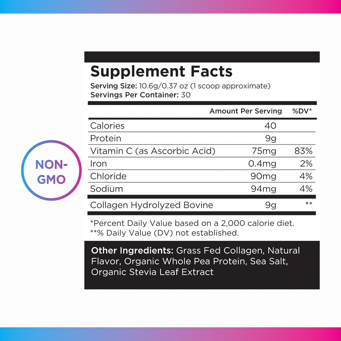 Livingood Daily Vanilla Collagen Powder for Women & Men, Hydrolyzed Collagen Peptides Powder with Vitamin C, Protein with 20 Amino Acids, Type I & III, Grass Fed, Keto, Paleo, Gluten Free, 30 Srvgs