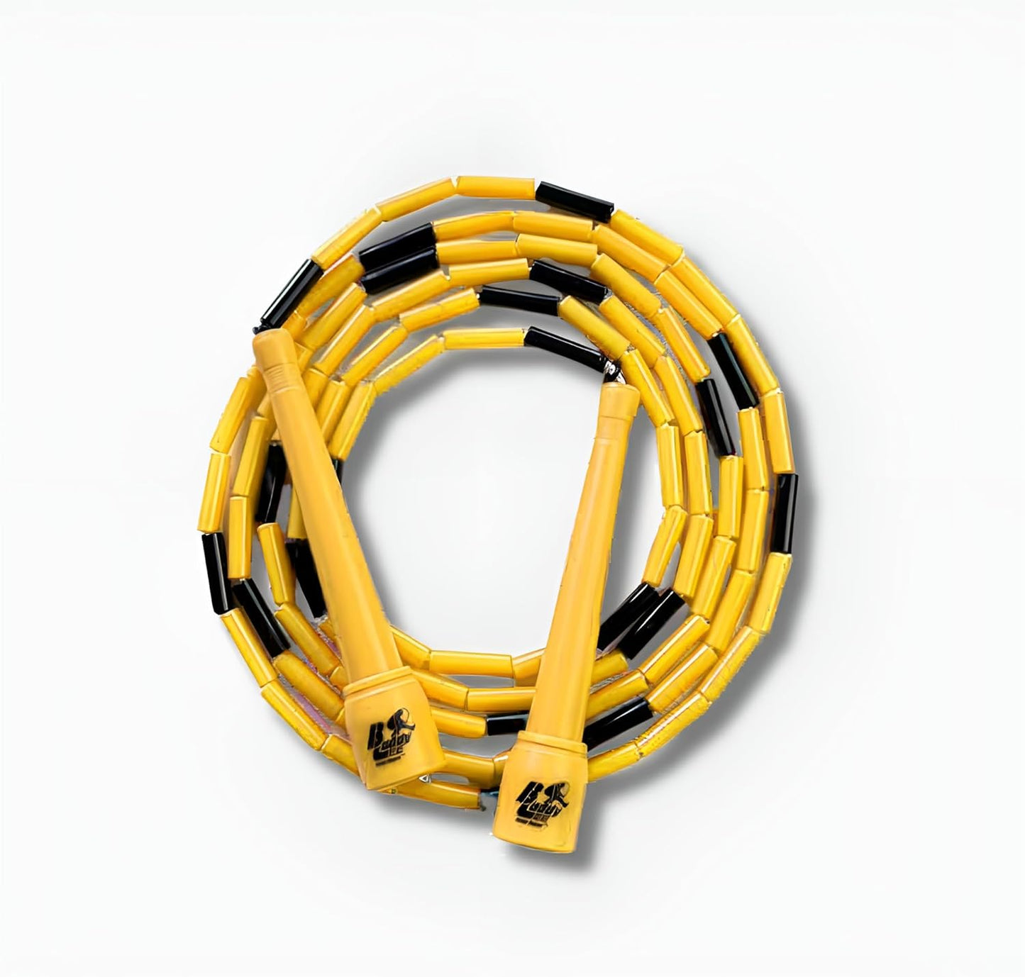 Buddy Lee New Beaded Jump Rope – Adjustable Skipping Rope for Kids & Adults – Durable, Tangle-Free Fitness Jump Rope with Ergonomic Handles for Cardio, Training & Outdoor Workouts