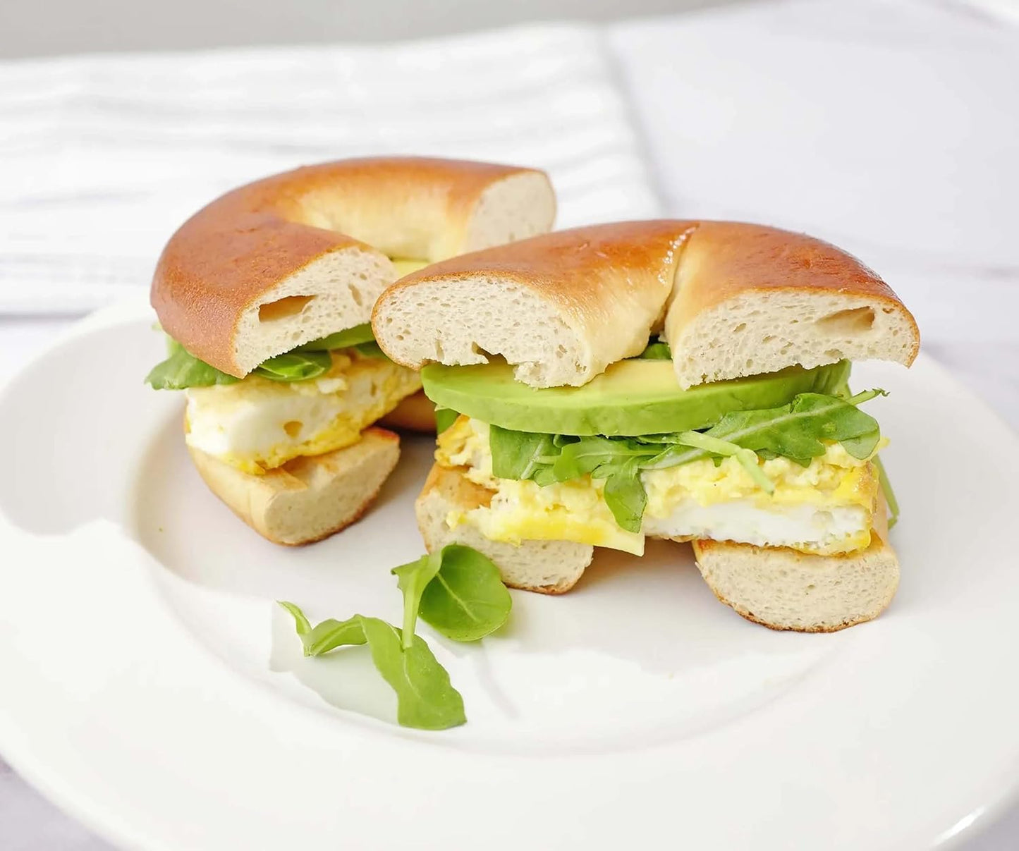 Hero Classic Plain Bagel - 4g Net Carbs, 19g Protein, High Fiber, 130 Calories per serving (20 bagels, 4 packs of 5)