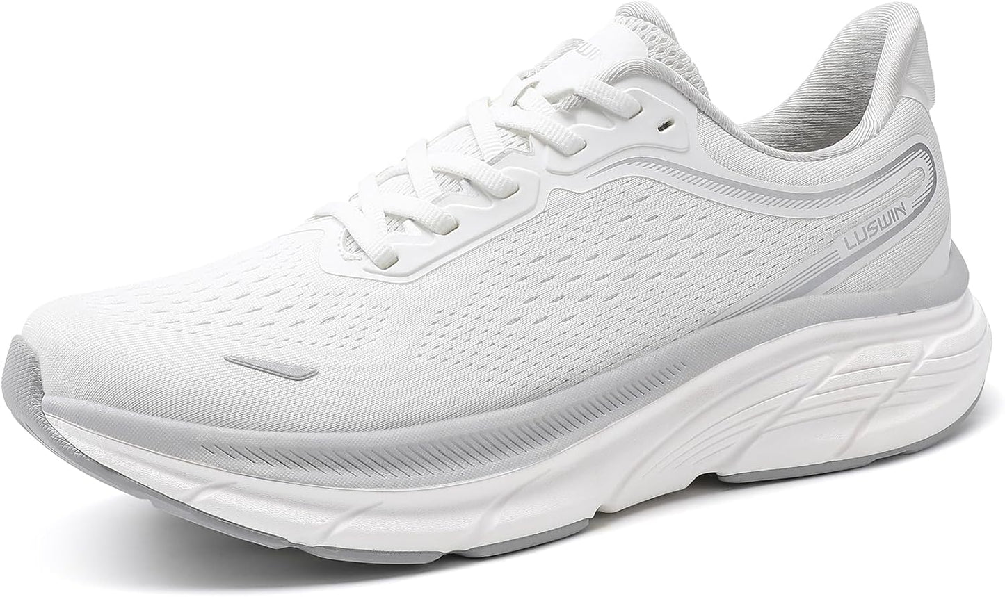 Men's Walking Shoes Lightweight Breathable Cushioning Running Shoes Athletic Tennis Workout Gym Non Slip Comfortable Fashion Sneakers