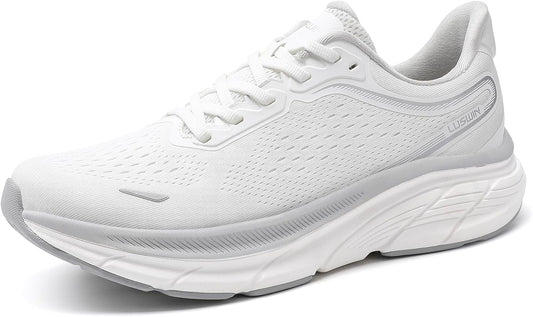 Men's Walking Shoes Lightweight Breathable Cushioning Running Shoes Athletic Tennis Workout Gym Non Slip Comfortable Fashion Sneakers