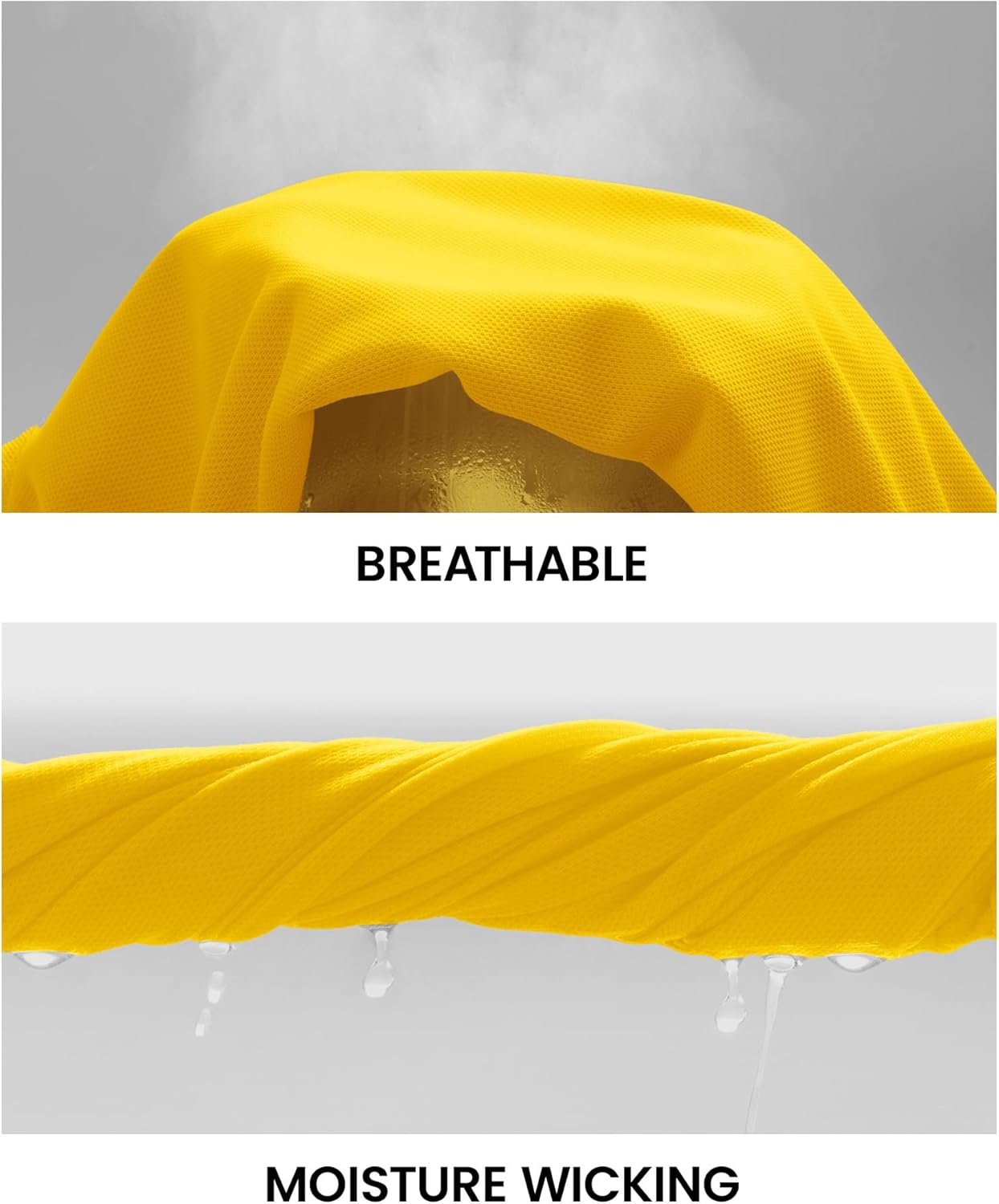 ZITY Mens 2 Pack Polo Shirts Short Sleeve Performance Sports Golf Shirt for Men Tactical Shirt