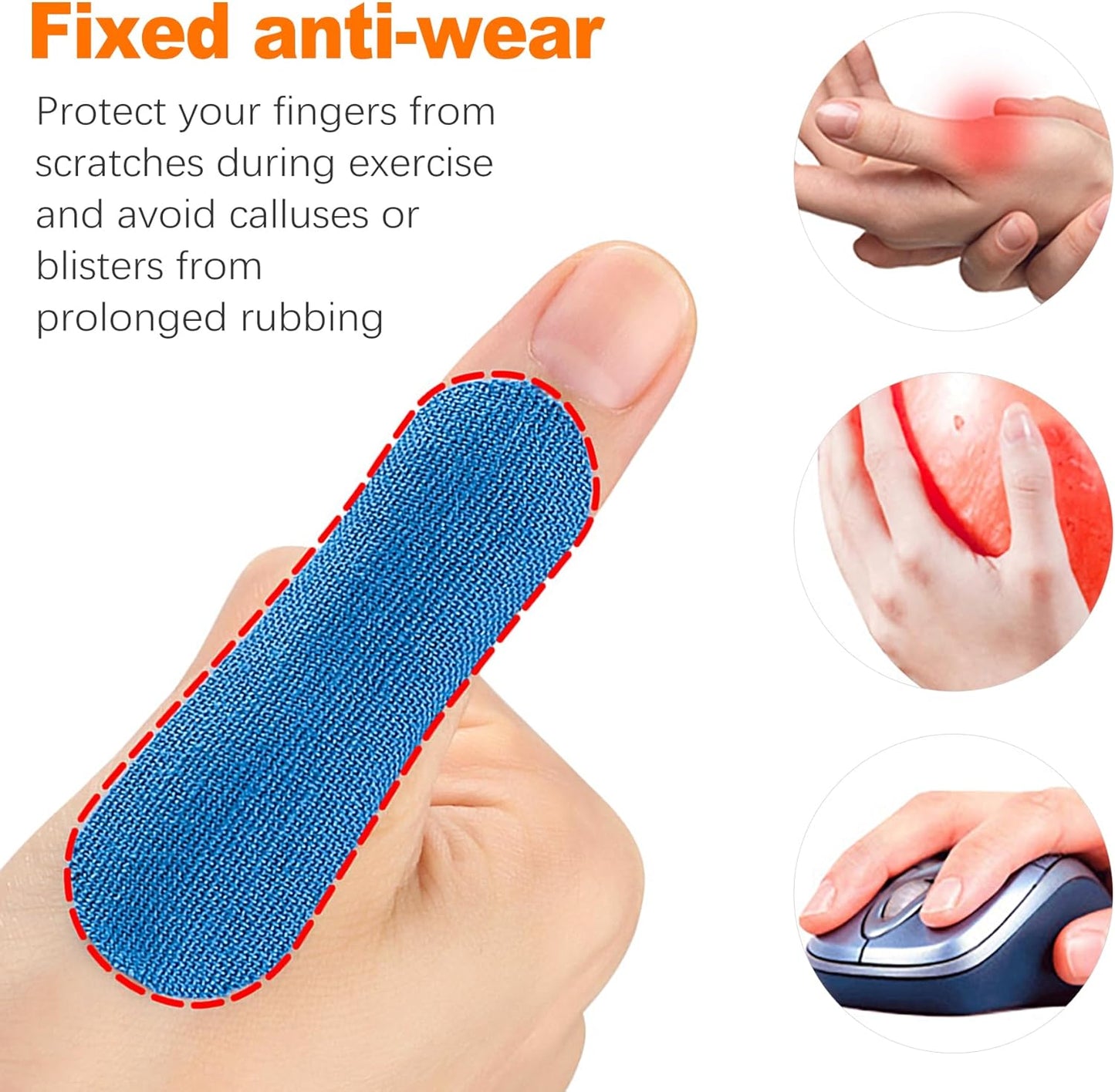 CougZed 120PCS Bowling Finger Tape Set, Premium Bowling Thumb Tape & Bowling Tape for Fingers, Essential Accessories for Men & Women Bowlers, Durable Sport Workout Support (Blue)