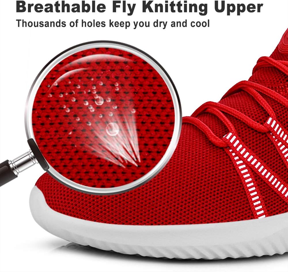 Feethit Mens Slip On Running Shoes Breathable Lightweight Comfortable Fashion Non Slip Sneakers for Men