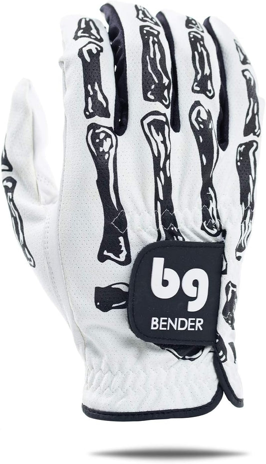 BG Bender - Mens Golf Glove, Durable Mesh Golf Gloves, Unique Golf Gloves