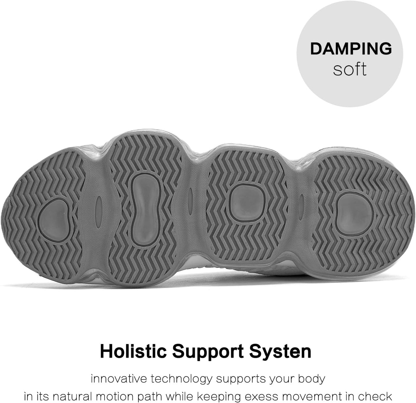 Men's Air Cushion Running Shoes Breathable Tennis Fashion Sneakers Non Slip Workout Casual Sport Shoes Gym Training Comfortable Walking Shoes