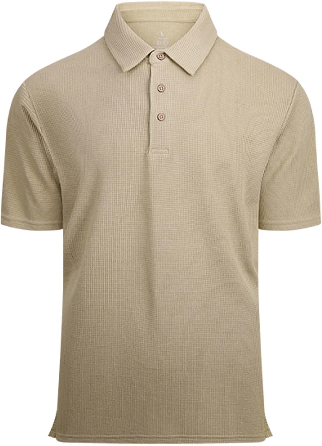 WARHORSEE Golf Polo Shirts for Men Short Sleeve Wrinkle Free 4 Way Stretch Moisture Wicking Performance Collared Tshirts