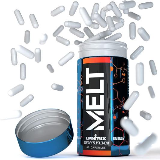 MELT EXT - Extreme Thermogenic Fat Burner - Powerful Weight Loss Aid, Stronger Than Most Diet Pills - True Plateau Destroyer - Lose Weight Fast for Men and Women - Real Results - 60ct