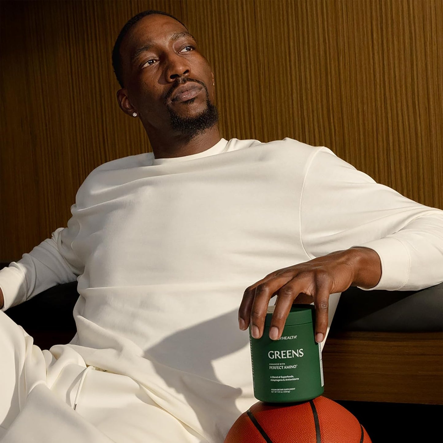 BodyHealth Greens Enhanced with PerfectAmino - Daily Superfood Green Apple Smoothie Powder with Vegetables, Fruit, Antioxidants, Prebiotics, Probiotics, Fiber, and Protein - 40 Servings