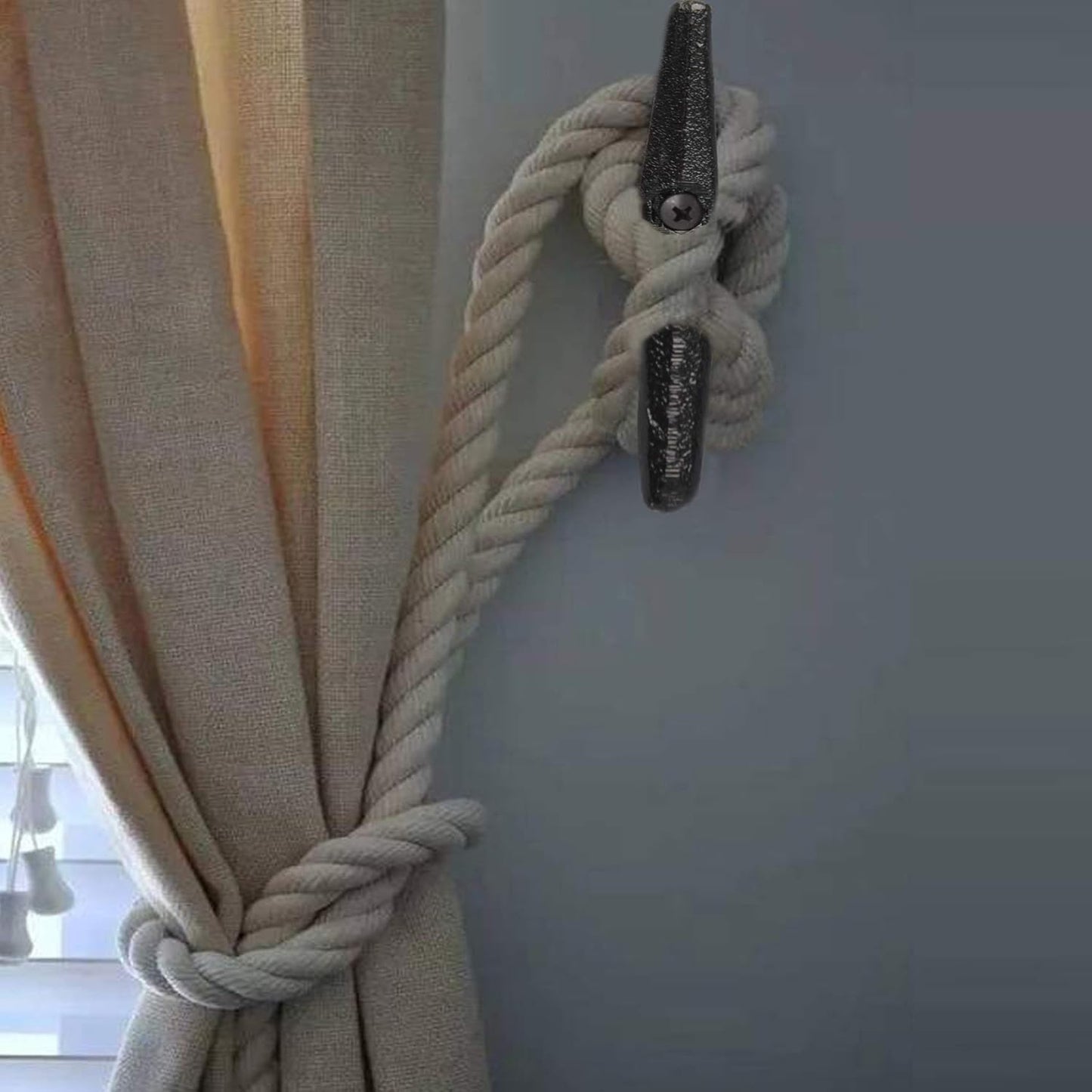 4 inch Dock Cleats 4/6/8/12/16/20/24 Pack,Boat Dock Cleats Rope Cleat Marine Cleats Iron Boat Cleats with Hardware ldeal for Deck,Nautical Decor,Cleats for Boat Dock,Boat Tie Down Cleats