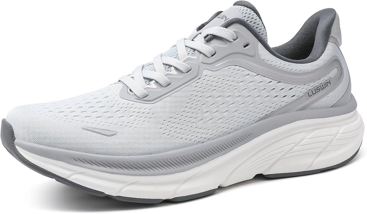 Men's Walking Shoes Lightweight Breathable Cushioning Running Shoes Athletic Tennis Workout Gym Non Slip Comfortable Fashion Sneakers