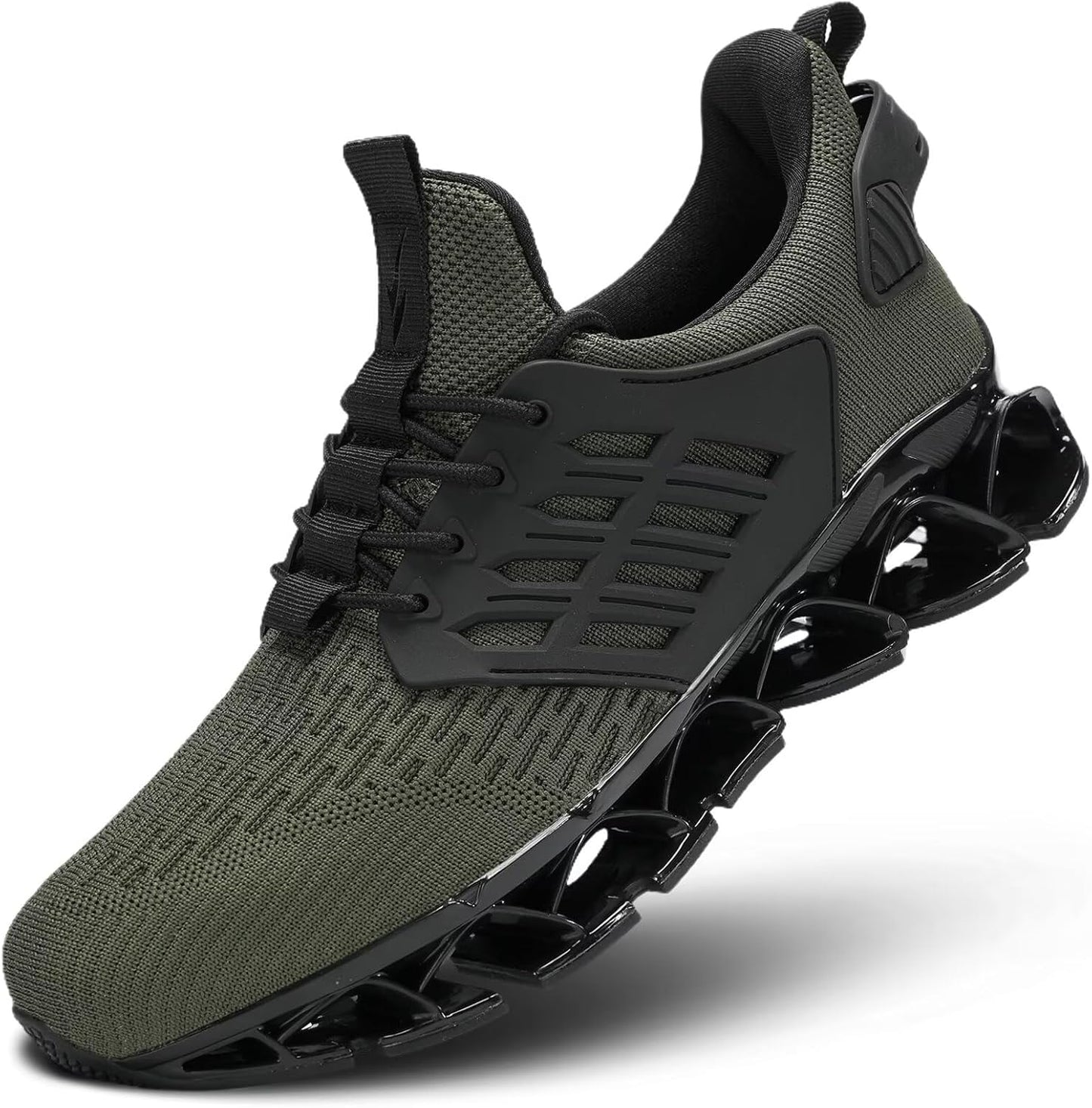 Mens Slip on Walking Running Shoes Blade Tennis Casual Fashion Sneakers Comfort Non Slip Work Sport Athletic Trainer