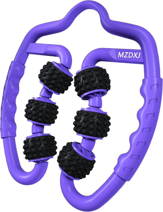 Cellulite Massage Tool Deep Fascia Massager & Dimpled Skin Remover for Legs - Anti-Cellulite Roller Tech with Lymphatic Drainage, Smooth Skin & Pain Relief for Thighs & Buttocks Sculpting