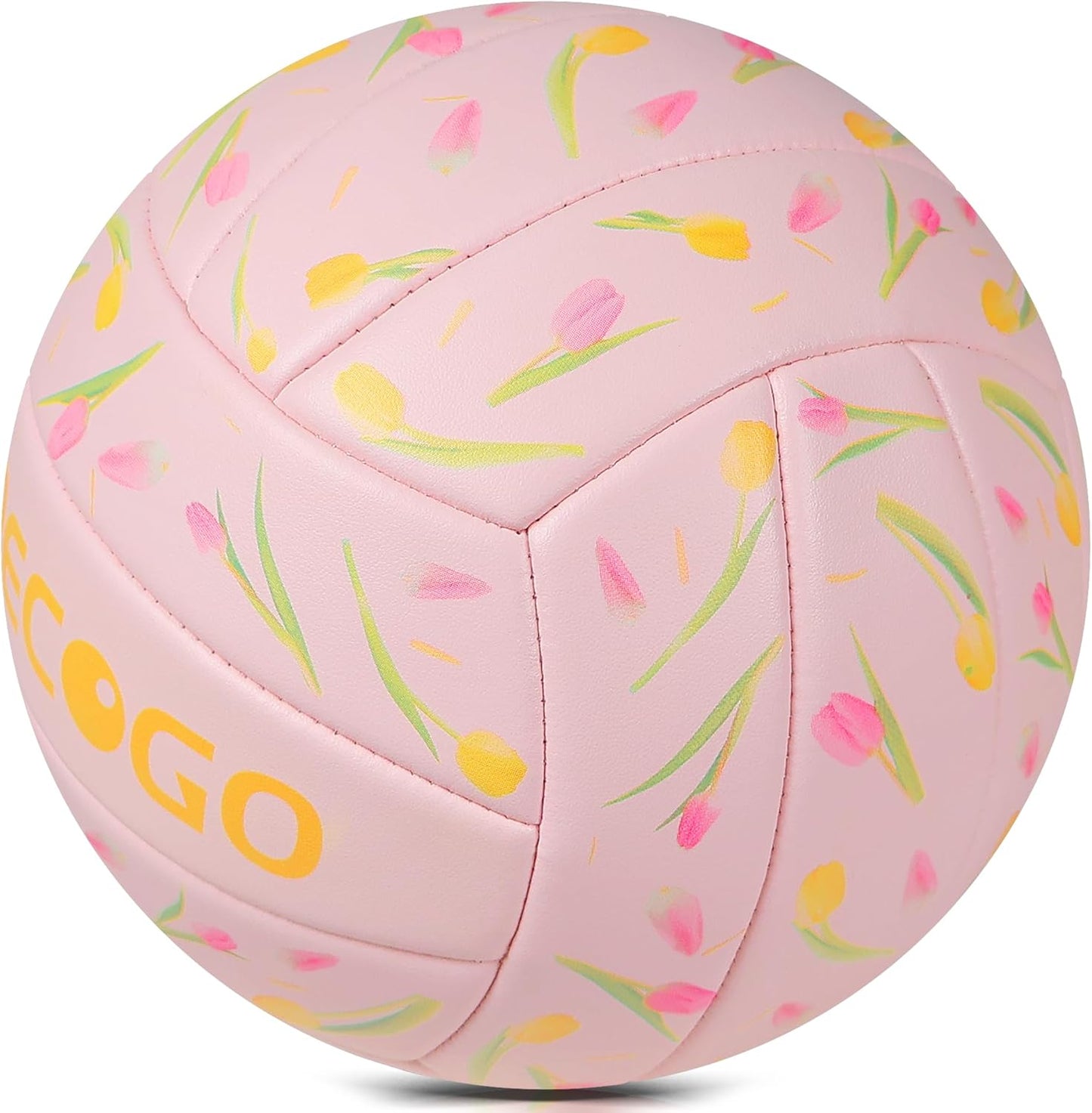 Volleyball Size 5 PU Leather Soft Indoor Outdoor Volleyballs Sports Training Game Play Ball for Beginner, Teenager, Adult, 8.2