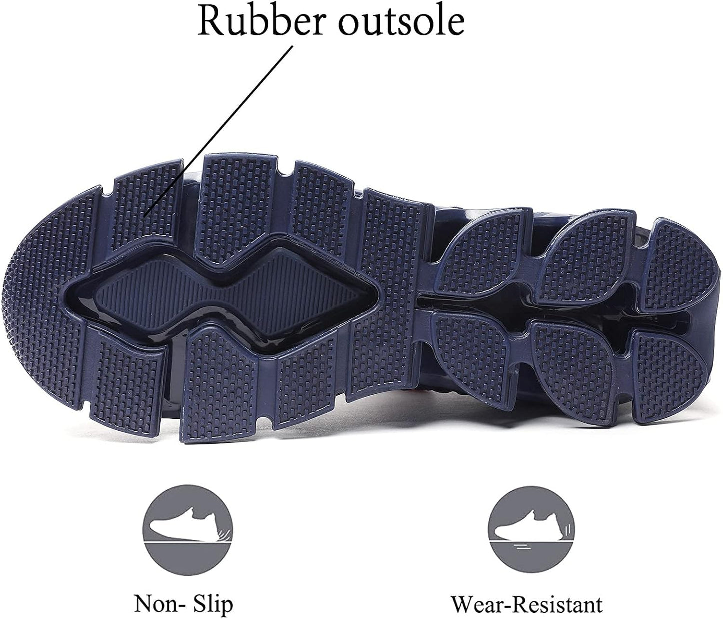 Men's Running Shoes Blade Tennis Walking Fashion Sneakers Breathable Non Slip Gym Sports Work Trainers