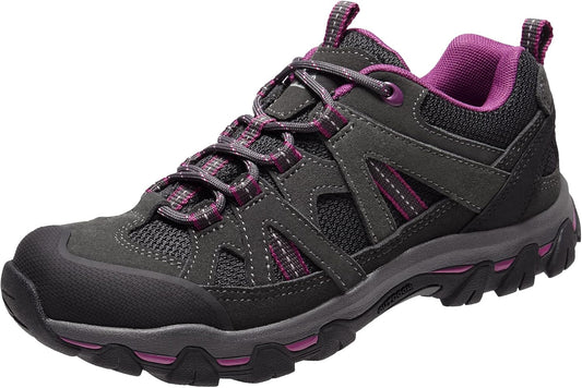 CAMELSPORTS Women's Hiking Shoes Breathable Trail Running Shoes Non-Slip Lightweight Outdoor Sneakers for Trekking Walking