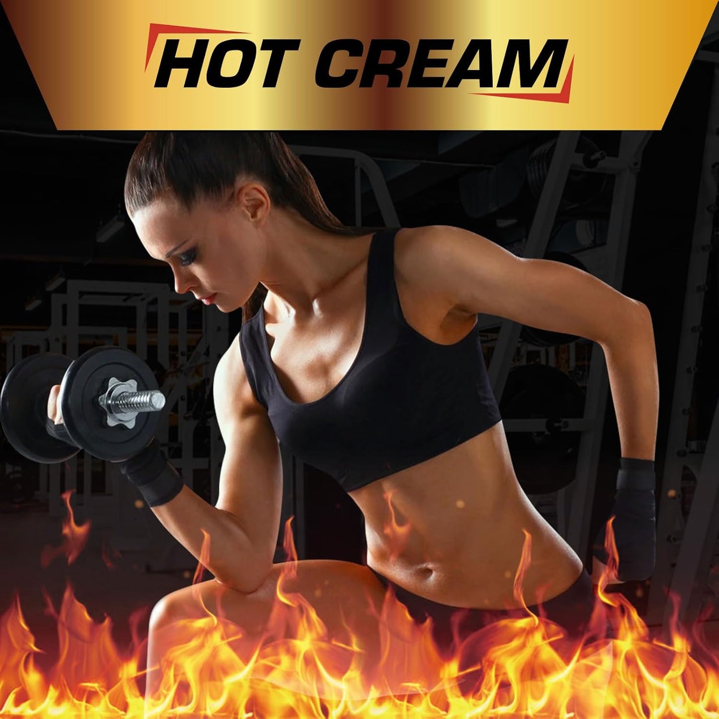 Hot Sweat Cream 2Pack, Creams for Belly Natural Weight Loss Cream Weight Loss Workout Enhancer for Women and Men Cellulite for Thighs Legs Abdomen Arms and Buttocks