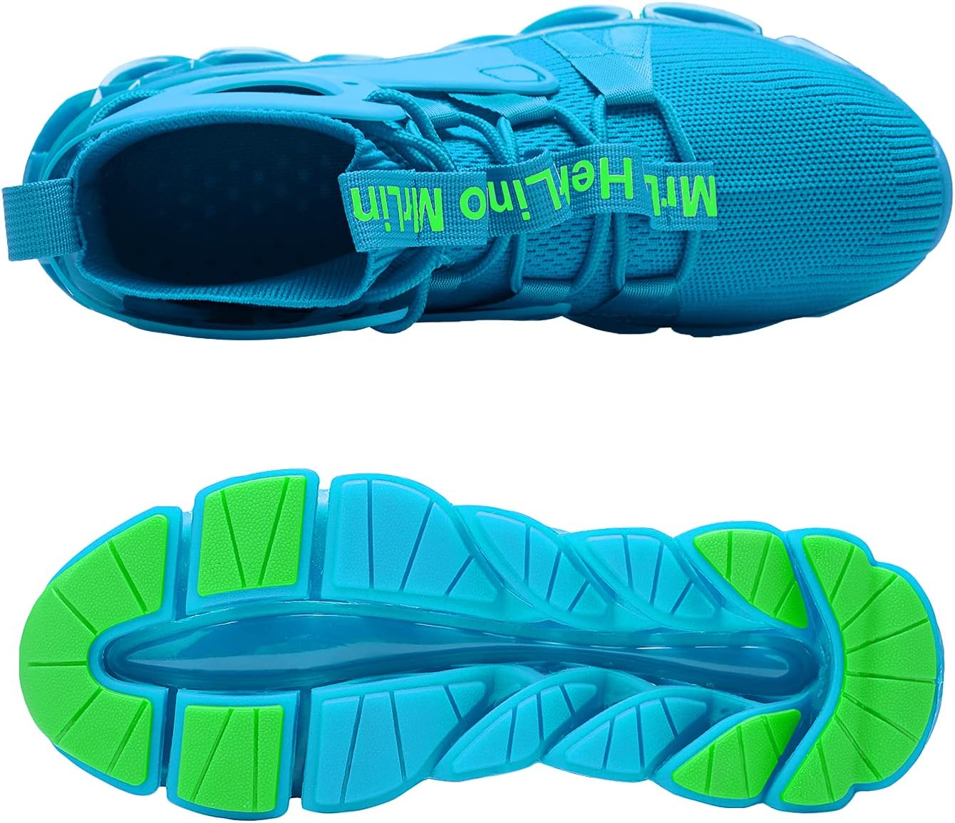 Hello MrLin Men's Running Shoes Non Slip Athletic Tennis Walking Blade Type Sneakers Hip Hop