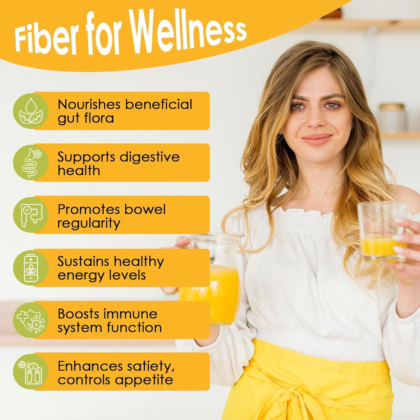 ZEBORA Fiber Supplement Powder, Soluble Prebiotic Fiber Powder Unflavored with Acacia for Digestive Health, Regularity and Hunger Control No Sugar Added, No Grit, Gluten Free, 70 Servings