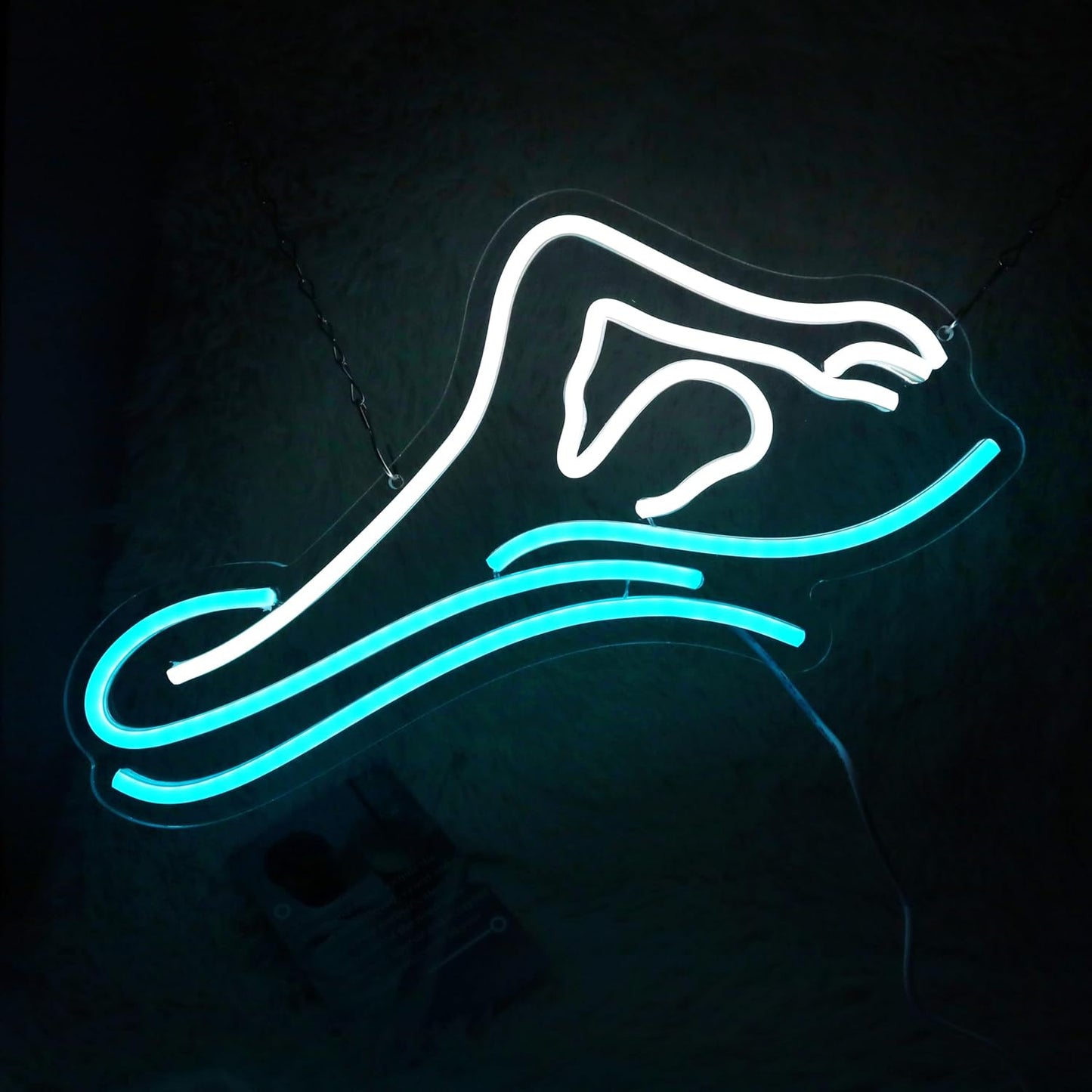 Man Swim Neon Sign For Swimming Pool Club Wall Sign Decor Teen Boy Sports Gifts Man Cave Game Room Bar Pub 16.5"×8.7"