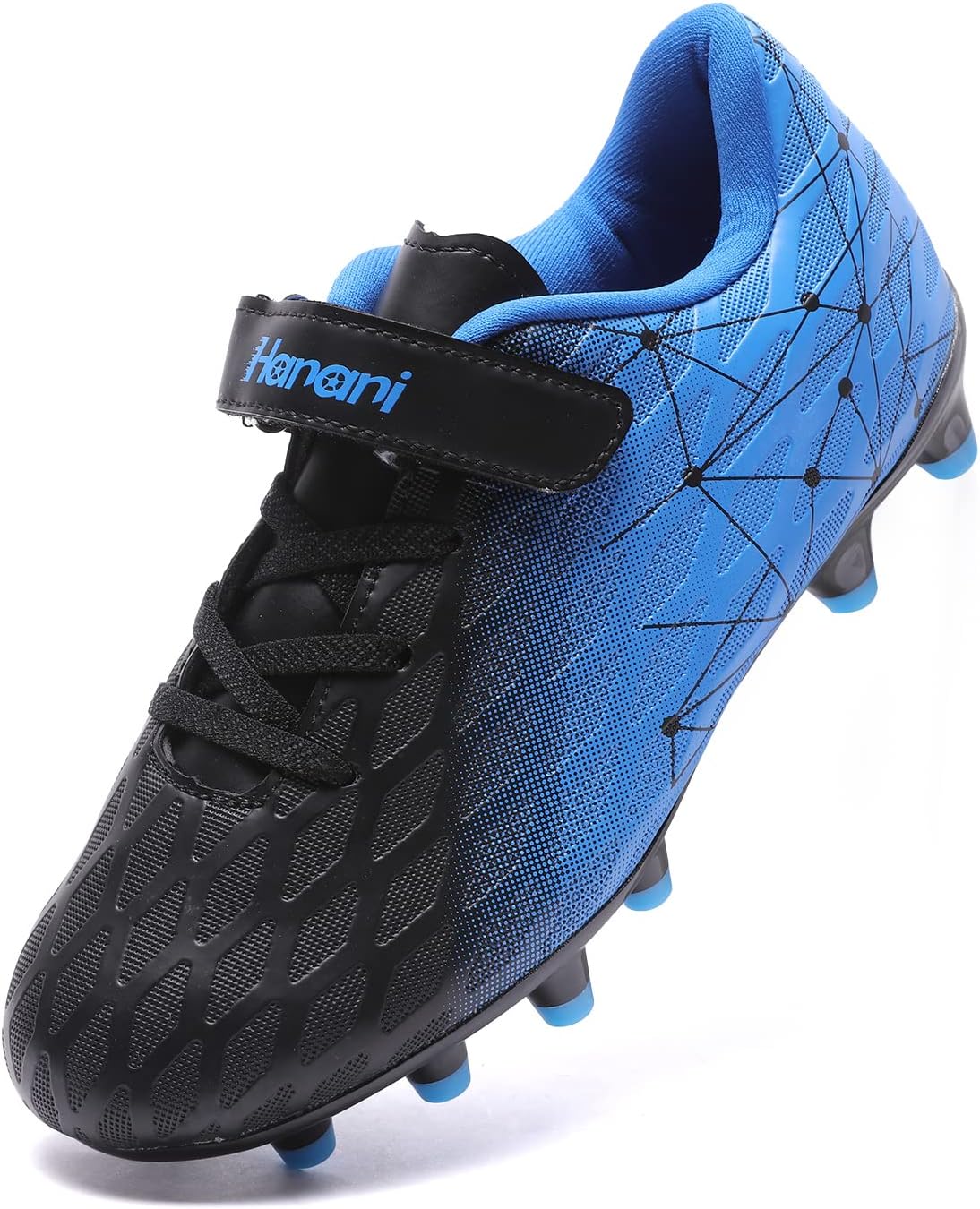 Hanani Boys Soccer Cleats Kids Girls FG/AG Soccer Athletics Sport Shoes Training Shoes Running Shoes Teenager Indoor Outdoor Football Shoes Sneakers for Unisex