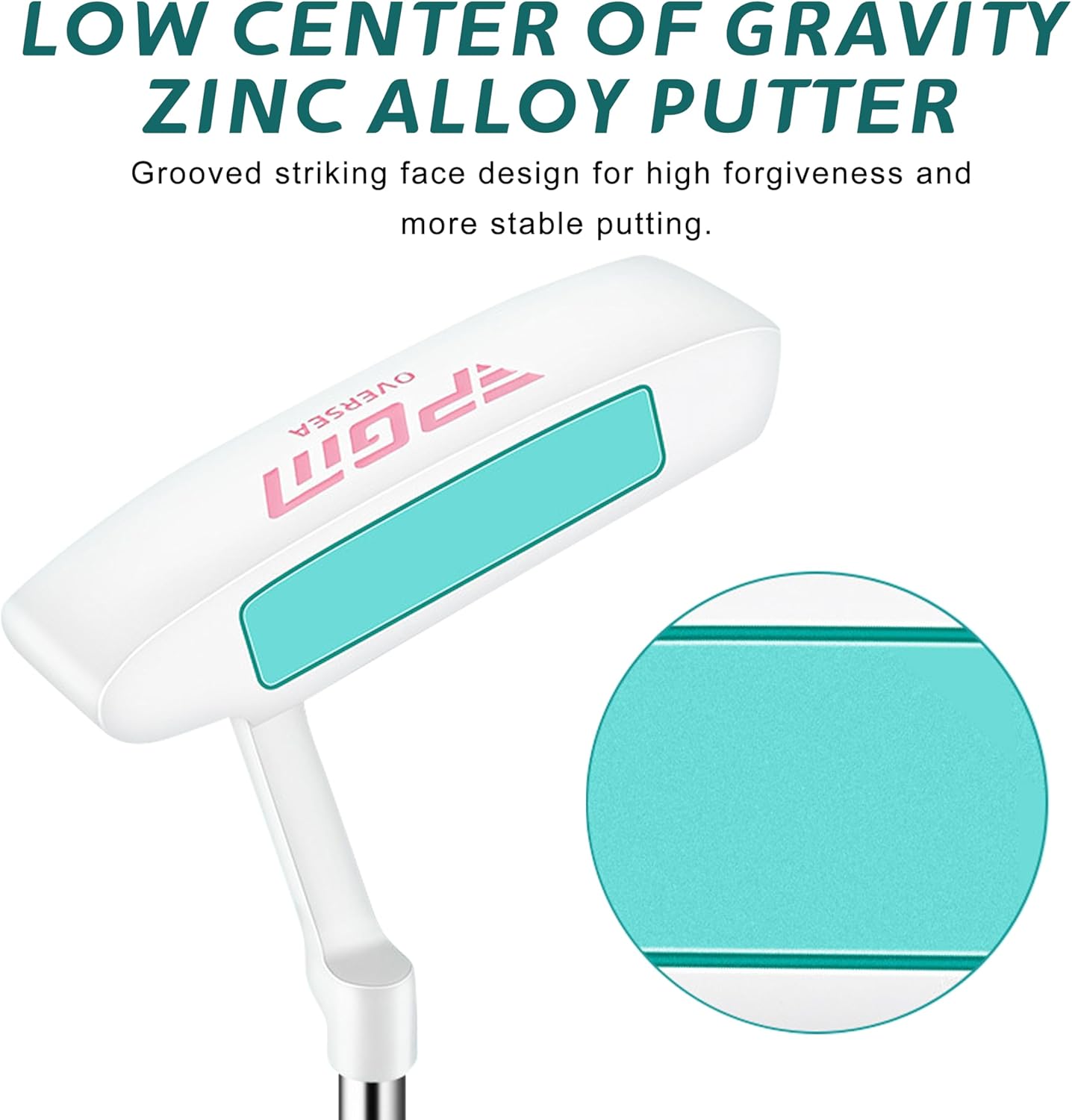 PGM Women's Oversea 9/12 Pieces Complete Golf Club Set with High-Strength Thin Face Design 460cc Driver