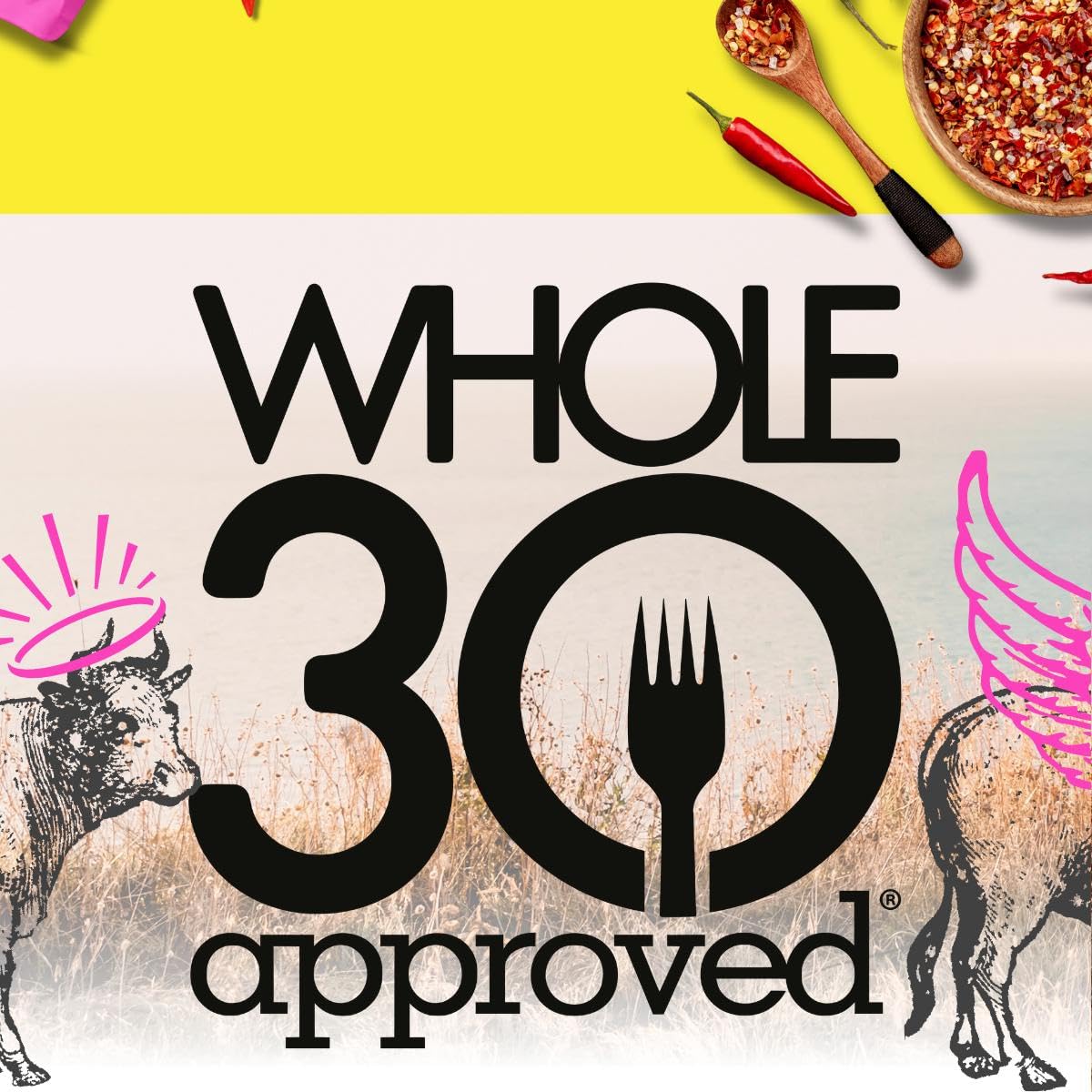 Brooklyn Biltong Air Dried Grass Fed Beef Snack, South African Beef Jerky (2 oz, Pack of 2) - Whole30 Approved, Paleo, Keto, Gluten Free, Sugar Free, Made in USA - (Peri Peri)