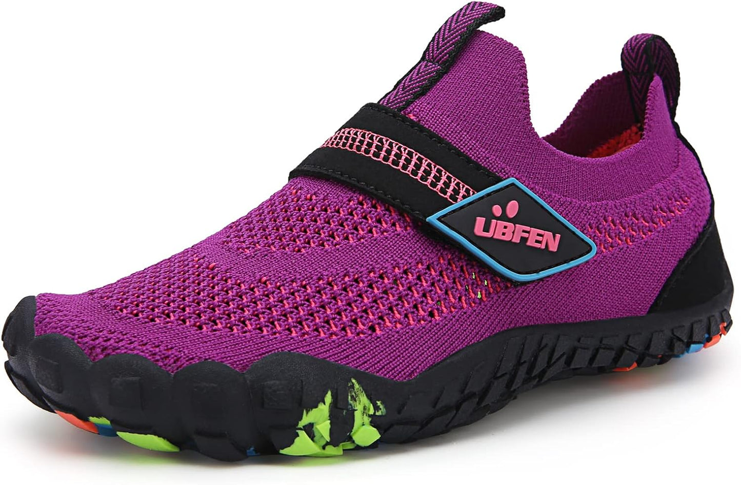 UBFEN Water Shoes for Kids Boys Girls Aqua Socks Barefoot Beach Sports Swim Pool Quick Dry Lightweight Toddler Little Big Kid