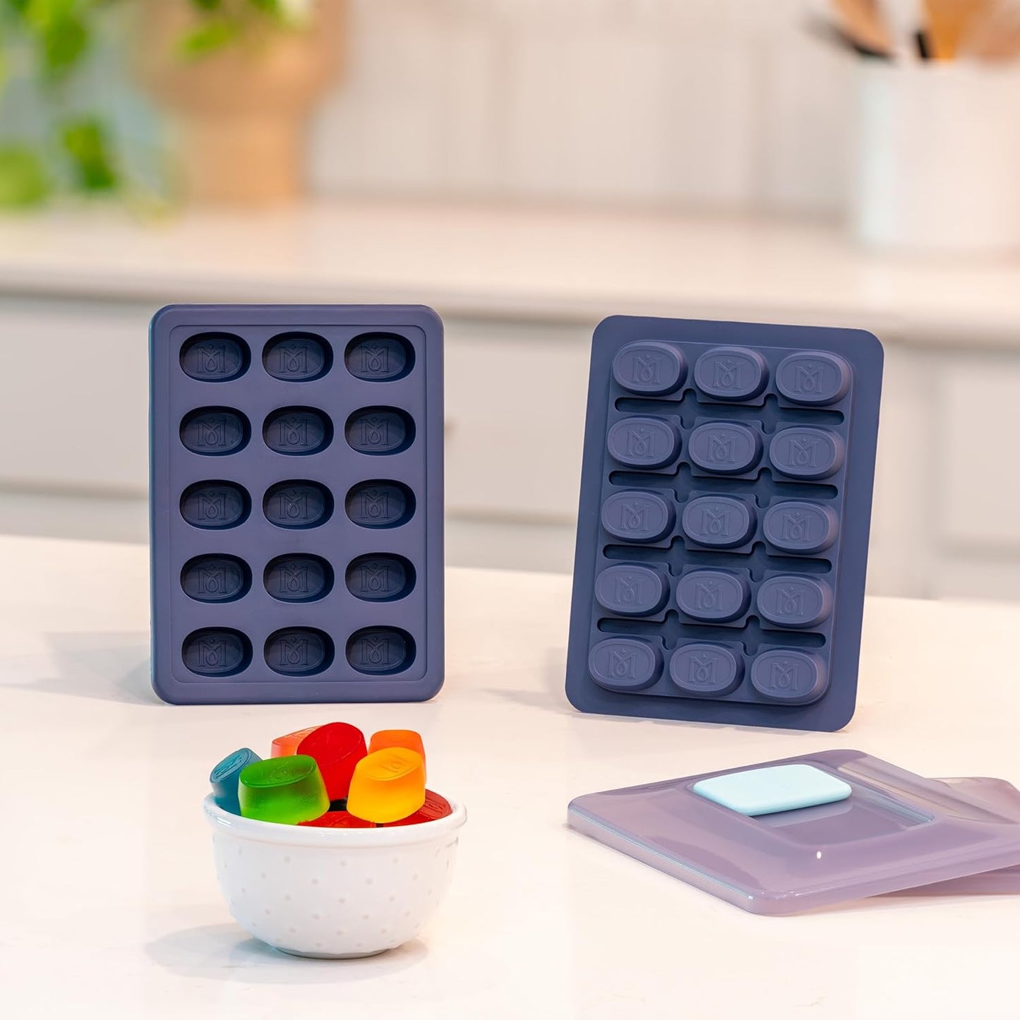 MAGICAL BUTTER Organic Premium Cherry Gummy Mix - Low Calorie Zero Sugar Snacks, Sugar-Free, Healthy Candy for Adults