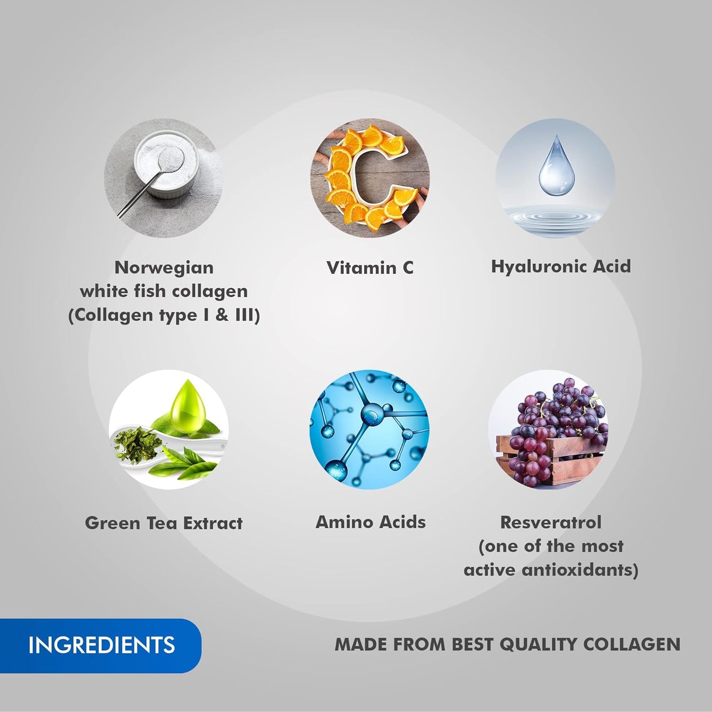 MD Ultimate Beauty Drink Powder CollagenType I & III | Collagen Dietary Supplement with Antioxidants | Provides Nutritional Support to Skin, Hair, Nails, Joints | 150 Grams